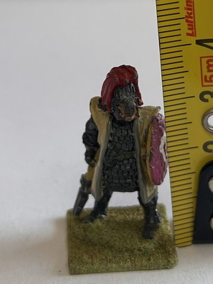 Citadel 1983 Knight of Gorth the Great Obesity метална ръчно боядисана миниатюра употребявана