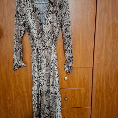 Stradivarius animal print dress like new