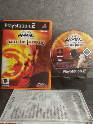 Avatar The Legend of Aang Into the Inferno PS2 game used