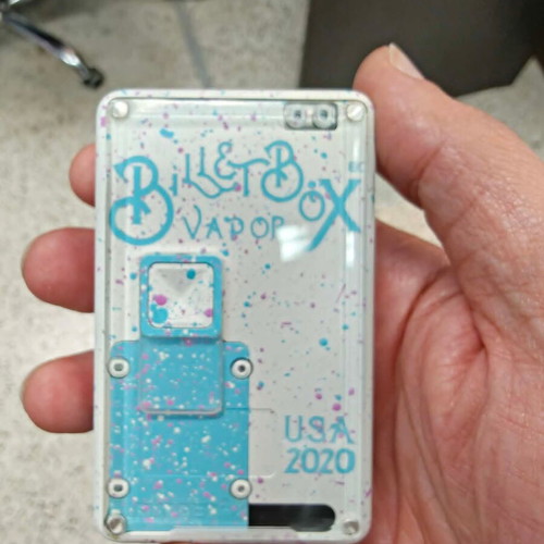 Billet Box custom color with monarchy keyring Delro lightly used