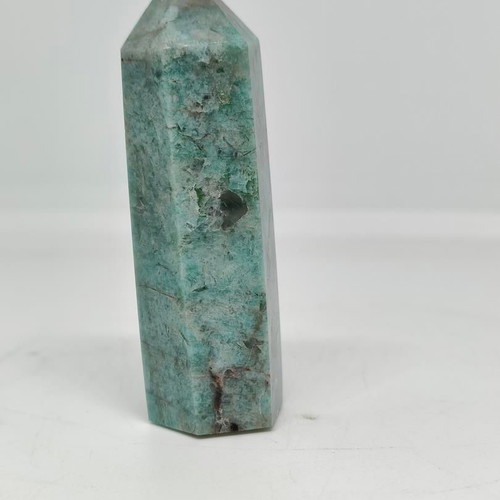 Amazonite Crystal Tower like new, natural semiprecious stone
