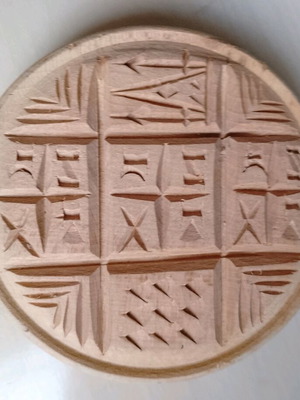 Wooden Prosphora Stamp Hand Carved Like New