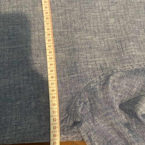 Fusaro Antonio 100% linen shirt with mandarin collar, like new