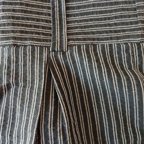 Mini striped skirt medium size like new