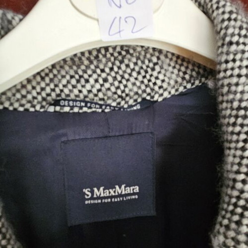 Max Mara women's coat like new, gray, size XL