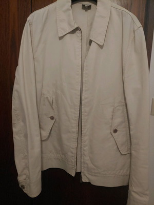 Calvin Klein spring jacket used, size L, white