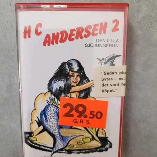 Den lilla sjöjungfrun cassette fairy tale in Swedish new