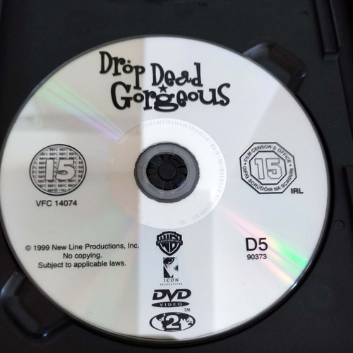 Drop Dead Gorgeous DVD like new without Greek subtitles
