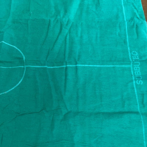 Subbuteo felt pitch used 1.20x0.87 m
