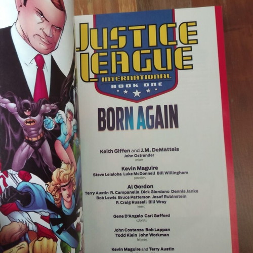 Justice League International TPB Expanded Edition Volumes 1 and 2 like new