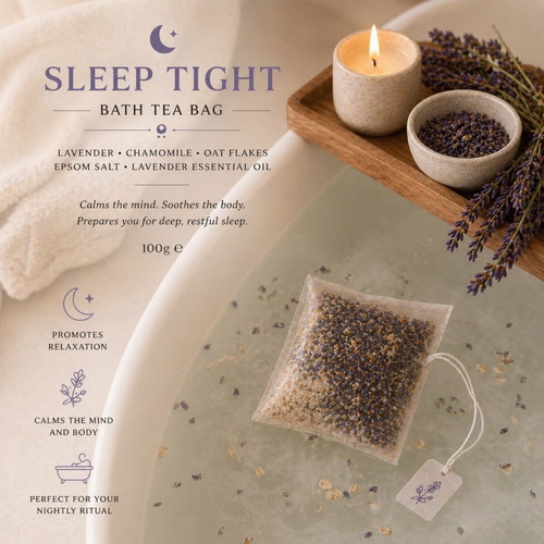 Bath tea bag Sleep tight new