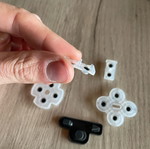 PS3 controller internal button silicones new
