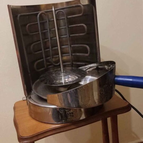 AMC electric grill with rotating spits, like new