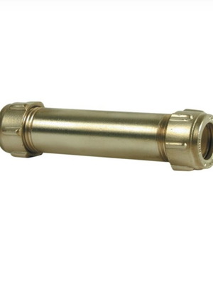 Conex Banninger Pipe Repairer Φ22 new, brass alloy, 100mm length
