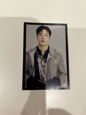 Stray Kids Japanese magazine Smart October 2022 original photocard Bang Chan