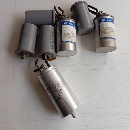 Capacitors used, pack of 7 pieces