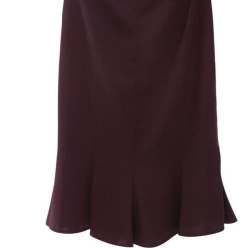 Skirt dark magenta high waist size M like new