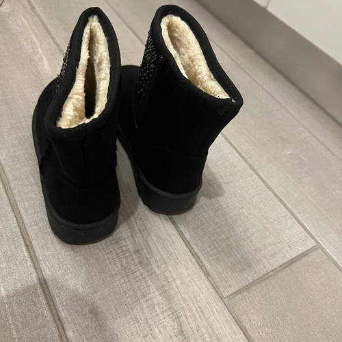 Women's black ankle boot like new, size 36