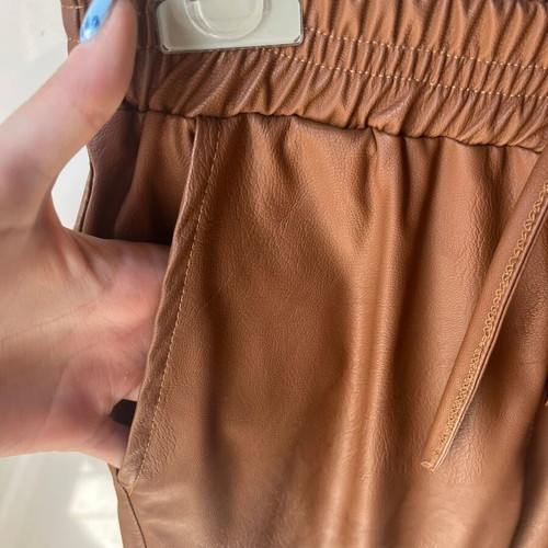 Set of two women's leather jogger pants Secret, like new, size S
