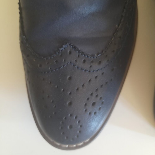 Oxford shoes size 42, like new, dark blue