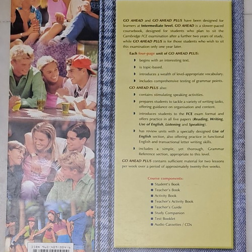 Go Ahead Intermediate Plus Teacher's Coursebook by C.N. Grivas