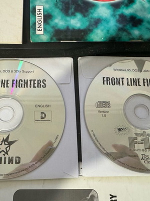 Front Line Fighters Collection PC CD used with Greek manuals