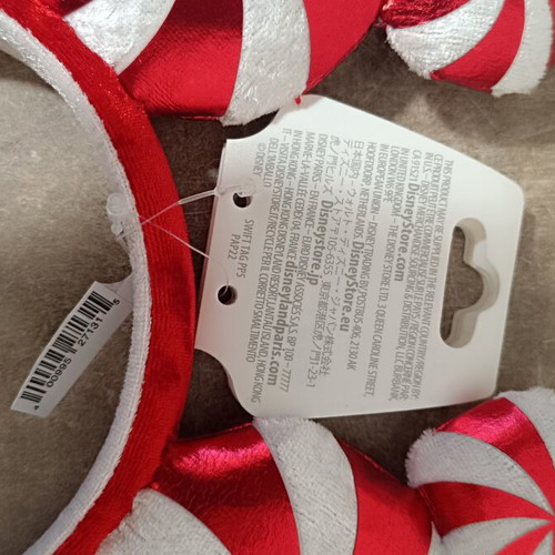 Disney World USA headband with candy-shaped ears, new
