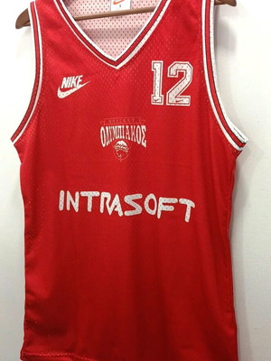 Εμφάνιση Ολυμπιακού εντός έδρας replica σεζόν 1994-1995 μέγεθος Large καινούργιο