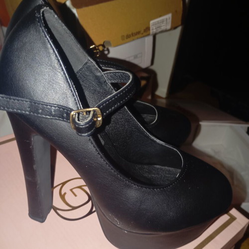 Tsoukalas Shoes high comfortable platform heels with strap