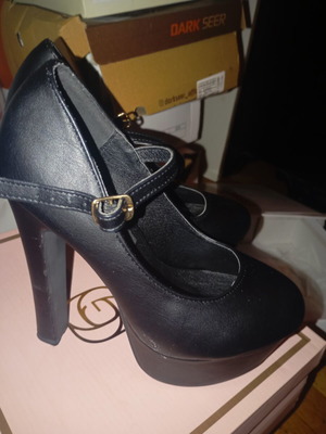 Tsoukalas Shoes high comfortable platform heels with strap