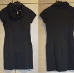 Blouse dress used, mini dress gray, size S-M