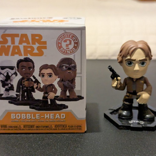 Star Wars Han Solo Bobble-head Funko Mystery Minis αποκλειστικό καινούργιο