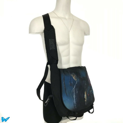 Razer Starcraft 2 II Wings of Liberty Laptop Messenger Bag like new