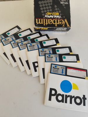 Parrot Windows 3.1 software floppy disks, pack of 10