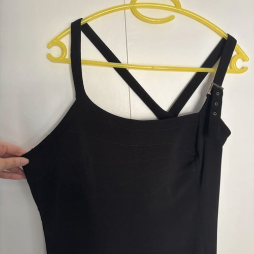 Versace evening dress size L black like new