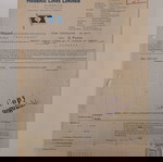  Φορτωτική (έγγραφο) από "HELLENIC LINES LIMITED" στο ατμόπλοιο "BELGION", 13/07/1936.