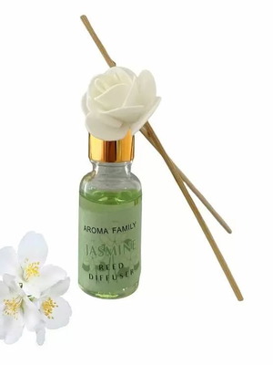 Jasmin room diffuser with sticks 20 mL new