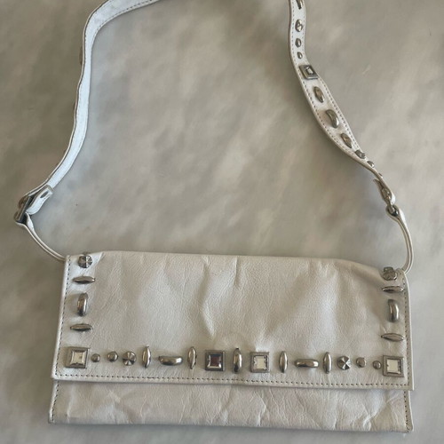 Mad Hat white shoulder bag like new