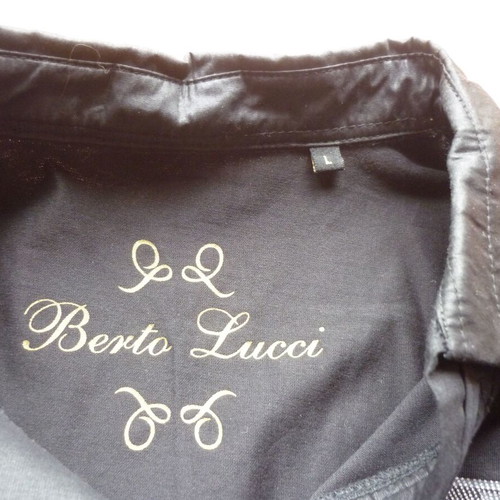 Bertolucci men's black evening blouse Large like new