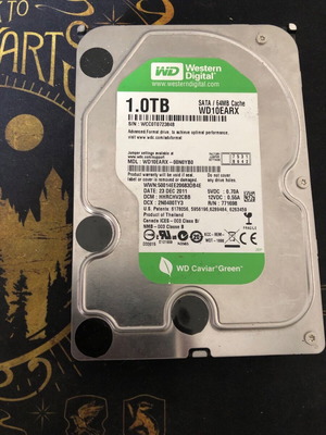 Western Digital 1TB 3.5” used