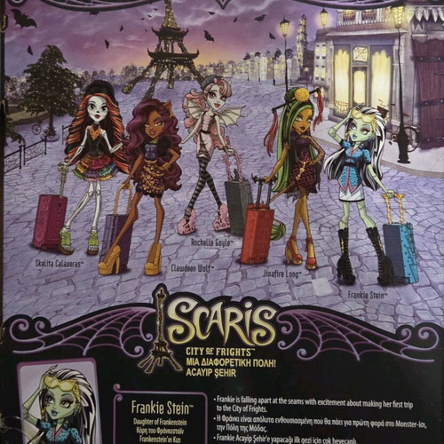 Monster High Frankie Stein Scaris City of Frights doll new