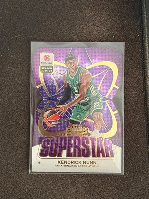 Kendrick Nunn Panathinaikos 2025-26 Contenders EuroLeague Superstar Die-Cut new