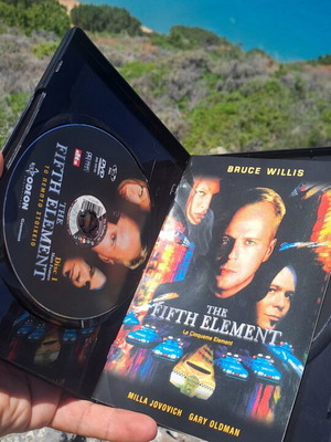 Το πέμπτο στοιχείο DVD μεταχειρισμένο, δράσης περιπέτεια θρίλερ με υπότιτλους