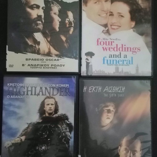 DVD pack No6 used, 47 movies with subtitles