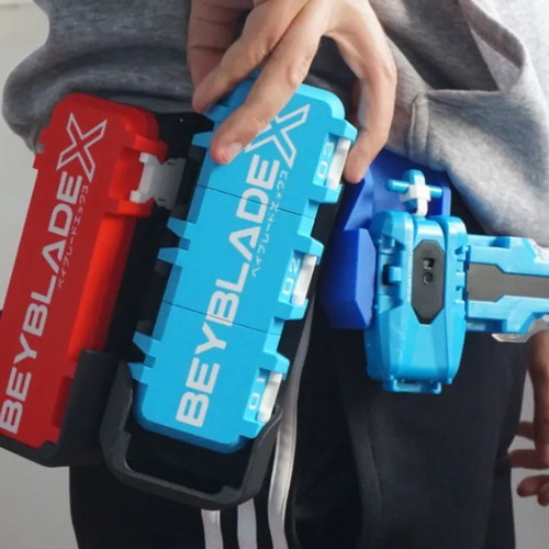 Beyblade X 3D Printed Tournament Deck Box Clip Customizable
