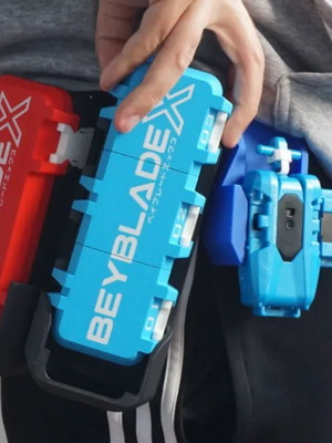 Beyblade X 3D Printed Tournament Deck Box Clip Customizable