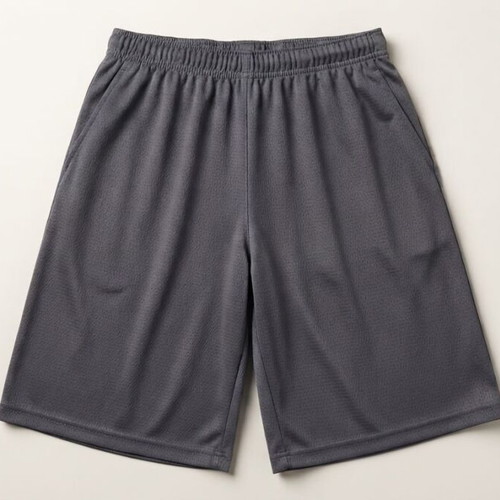 Nike boys' sports shorts, size XL, gray