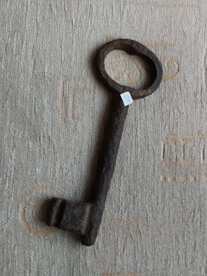 Old handmade key used