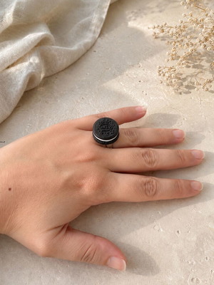 Δαχτυλίδι oreo cookie με πολυμερικό πηλό