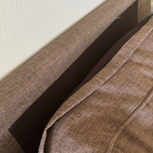 Sofa bed set used, brown, 1.95×0.85m, pack of two